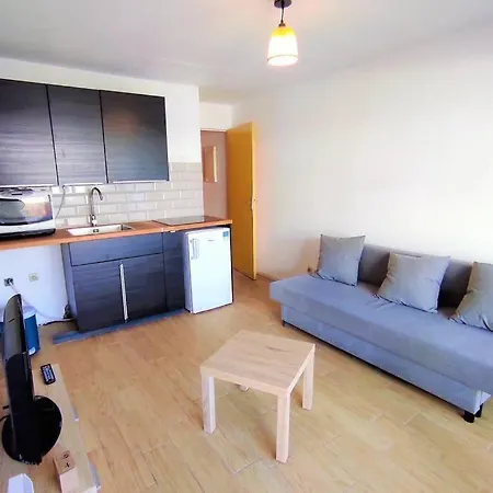 Apartmán 彡 Studio Cabine A 5 Min De La + Parking 彡 La Grande Motte